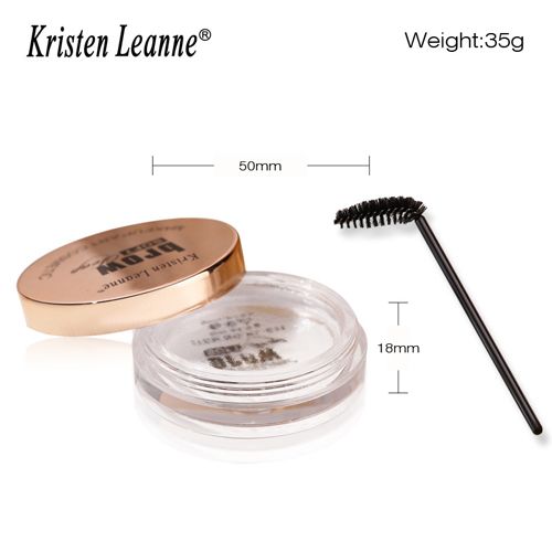 Ransparent Waterproof 3D Eyebrow Styling Cream Quick Dry Makeup Eyebrow Sculpt Soap Natural Long Lasting Brow Setting Gel Wax view 5
