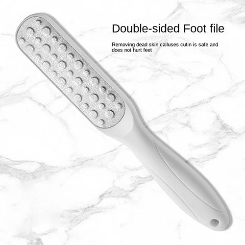 1pcs Double Side Foot File Heel Grater Hard Dead Skin Callus Professional Rasp Remover Stainless Steel Foot Pedicure Tools