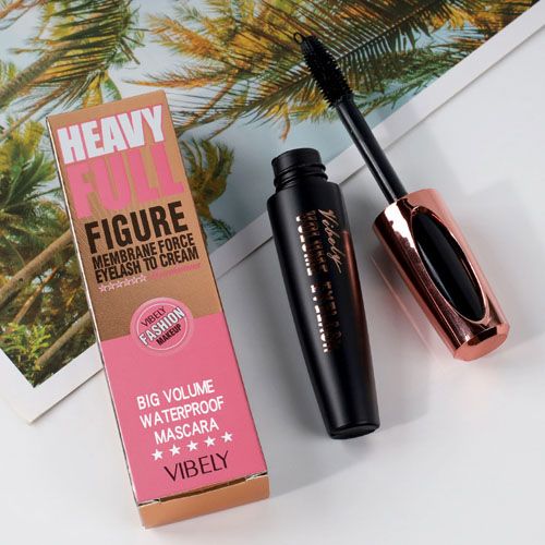 1pc Eyelash Extension Black Volume Eyelash Waterproof Mascara 4D Silk Fiber Eyelash Curling Mascara