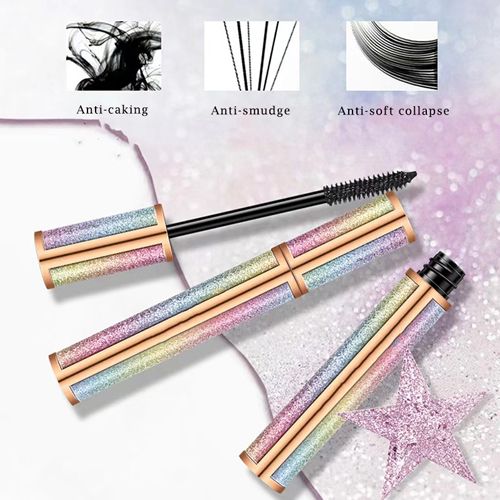 3D mascara makeup lengthening eyelash extension female waterproof quick-drying long-lasting mascara big eye makeup