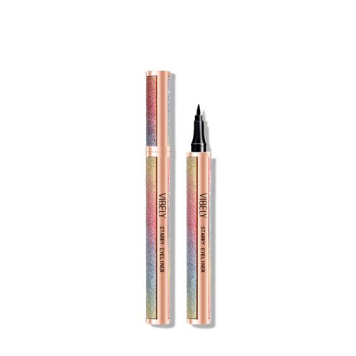 Star Shine Liquid Eyeliner Long-lasting waterproof, sweat resistant and non-smudgy Fake Plain easy to draw black Eyeliner view 9