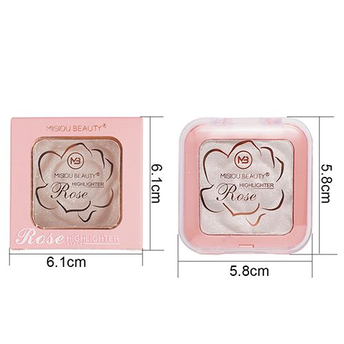 Color natural brightening nose shadow silhouette three-dimensional long-lasting makeup setting pearlescent sparkling highlight contouring all-in-one palette view 9