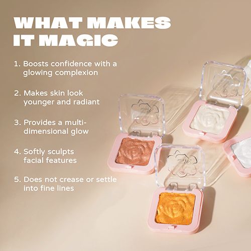 Color natural brightening nose shadow silhouette three-dimensional long-lasting makeup setting pearlescent sparkling highlight contouring all-in-one palette view 3