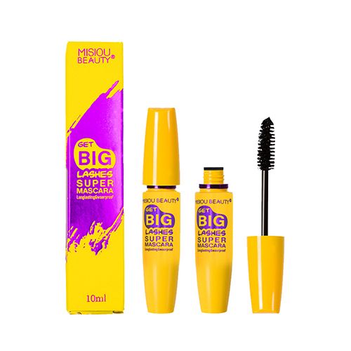 Quick-drying waterproof, long-lasting, sweat-proof, no smudging, long, thick, full, natural curling and shaping black mascara view 2