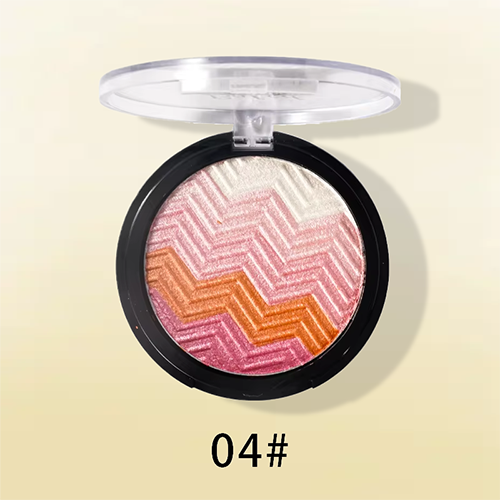 Four-color Baking Powder Eyeshadow Palette Lasting Shimmer Brighten Eye Shadow Long-lasting Waterproof Eye Make Up.