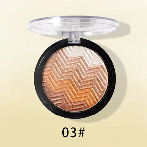 Four-color Baking Powder Eyeshadow Palette Lasting Shimmer Brighten Eye Shadow Long-lasting Waterproof Eye Make Up.