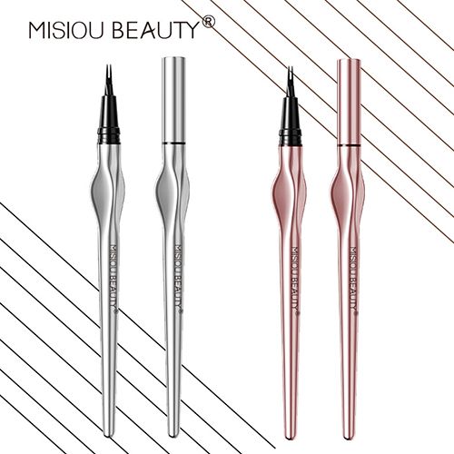 Waterproof and Durable Not Smudge Non-Decolorizing Distinct Look Wild Eyebrow One-Stroke Molding Extremely Fine Two-Fork Water E
