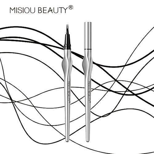 Waterproof and Durable Not Smudge Non-Decolorizing Distinct Look Wild Eyebrow One-Stroke Molding Extremely Fine Two-Fork Water E view 3
