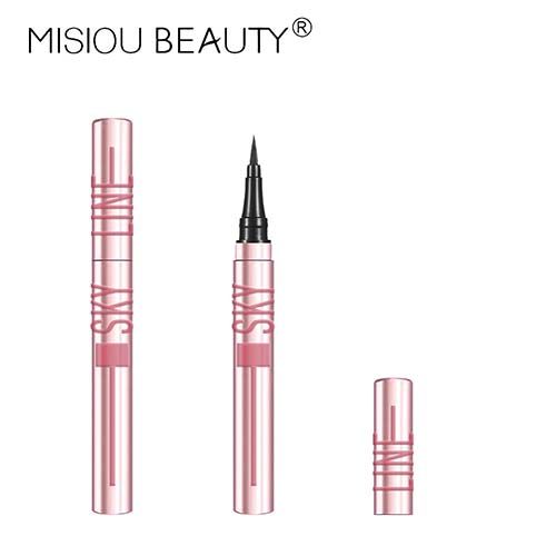 Liquid eyeliner popular style waterproof quick-drying oil-proof non-smudge long-lasting ultra-fine black liquid eyeliner