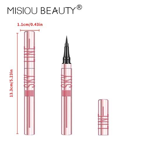 Liquid eyeliner popular style waterproof quick-drying oil-proof non-smudge long-lasting ultra-fine black liquid eyeliner