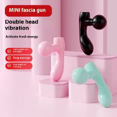 Pocket mini massager macaron mini vibration fascia gun small electric MiNi massage gun