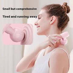 Pocket mini massager macaron mini vibration fascia gun small electric MiNi massage gun