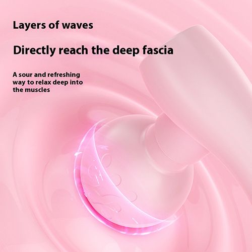 Pocket mini massager macaron mini vibration fascia gun small electric MiNi massage gun