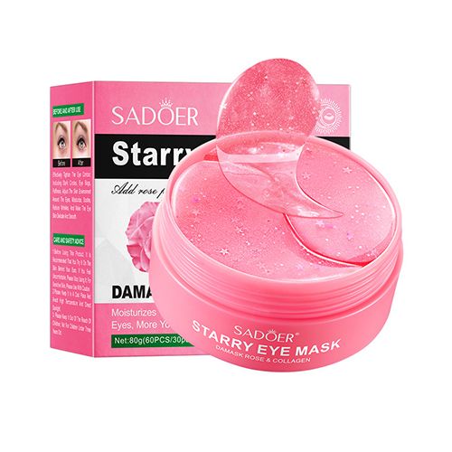 60 pieces of collagen eye mask to remove dark circles, tighten and moisturize the skin, eye care product.