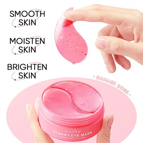 60 pieces of collagen eye mask to remove dark circles, tighten and moisturize the skin, eye care product.