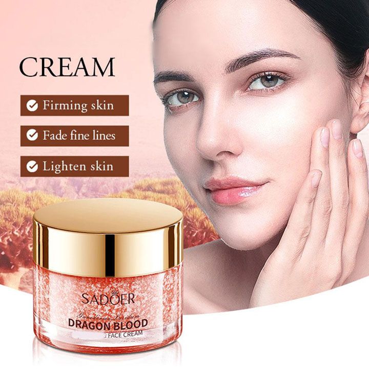 Lingzhi Dragon's Blood Herbal Face Cream Retinol Placenta Dragon Blood Cream For Women Whitening Face Moisturizer Firm Skin Care