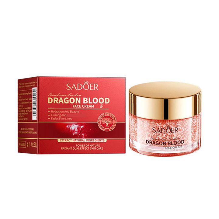 Lingzhi Dragon's Blood Herbal Face Cream Retinol Placenta Dragon Blood Cream For Women Whitening Face Moisturizer Firm Skin Care