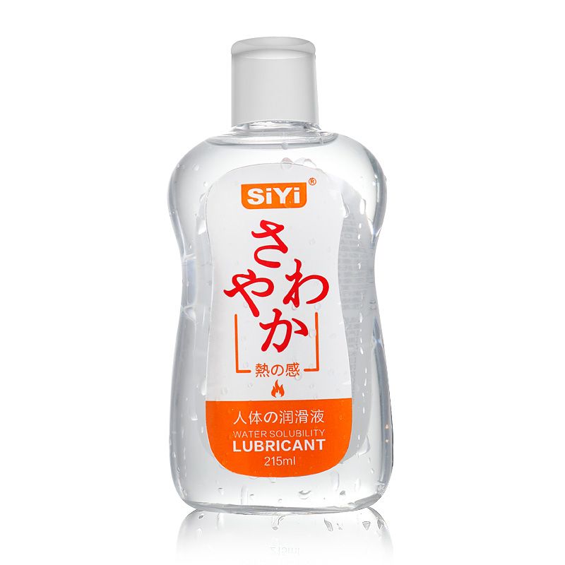 215ML Water-based Body Lubricant Heat Ice Skin-Friendly Lubricant for Sex Vaginal Anal Sex Products, Travel-Size Portable Pack