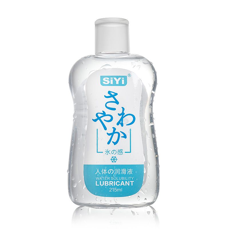215ML Water-based Body Lubricant Heat Ice Skin-Friendly Lubricant for Sex Vaginal Anal Sex Products, Travel-Size Portable Pack