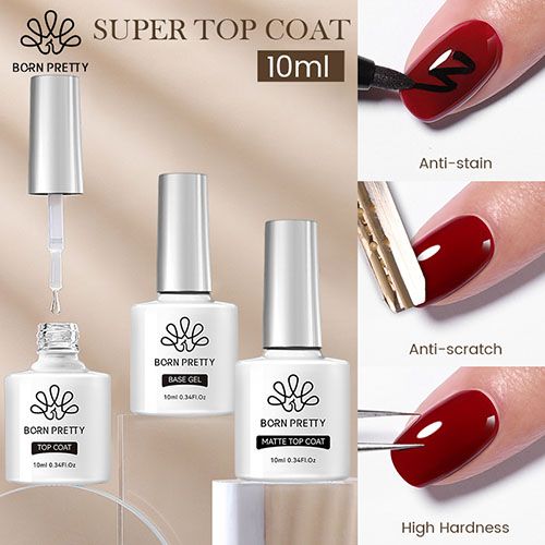 A full set of basic functional glue for nail art, construction base glue, sealing layer reinforcement glue, nail art phototherapy glue view 2
