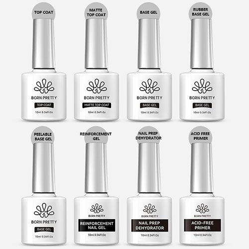 A full set of basic functional glue for nail art, construction base glue, sealing layer reinforcement glue, nail art phototherapy glue view 5