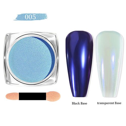 Hot nail polish DIY nail magic mirror glitter nail aurora fairy nail