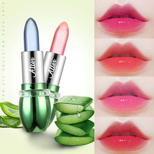 Soliya aloe vera jelly lipstick does not fade and does not stick to the cup. Waterproof moisturizing lip balm
