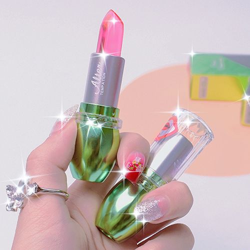 Soliya aloe vera jelly lipstick does not fade and does not stick to the cup. Waterproof moisturizing lip balm