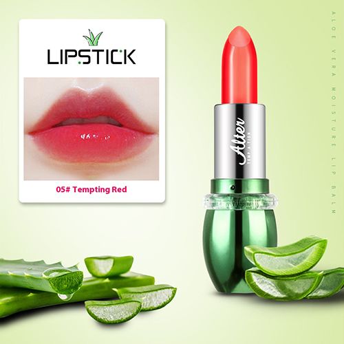 Soliya aloe vera jelly lipstick does not fade and does not stick to the cup. Waterproof moisturizing lip balm