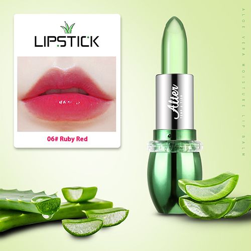 Soliya aloe vera jelly lipstick does not fade and does not stick to the cup. Waterproof moisturizing lip balm