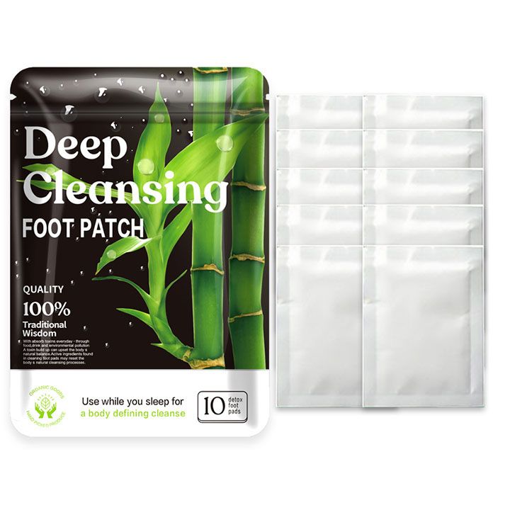 10PCS/Bag Detox Foot Patches Stress Relief Feet Deep Sleep Herbal Detox Sticker Conditioning Body Relieve Stress Foot Care Tool