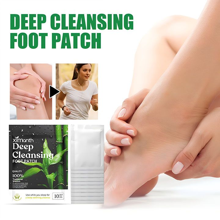 10PCS/Bag Detox Foot Patches Stress Relief Feet Deep Sleep Herbal Detox Sticker Conditioning Body Relieve Stress Foot Care Tool