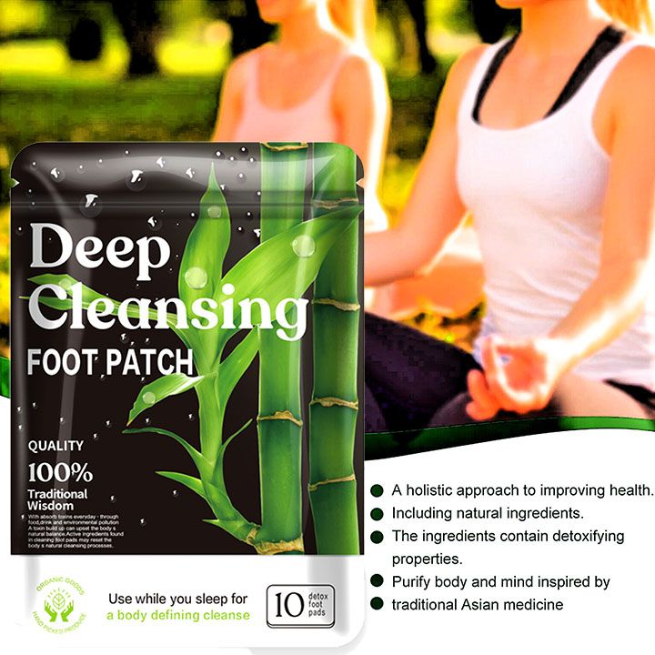 10PCS/Bag Detox Foot Patches Stress Relief Feet Deep Sleep Herbal Detox Sticker Conditioning Body Relieve Stress Foot Care Tool