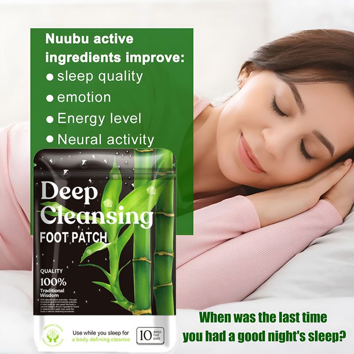 10PCS/Bag Detox Foot Patches Stress Relief Feet Deep Sleep Herbal Detox Sticker Conditioning Body Relieve Stress Foot Care Tool