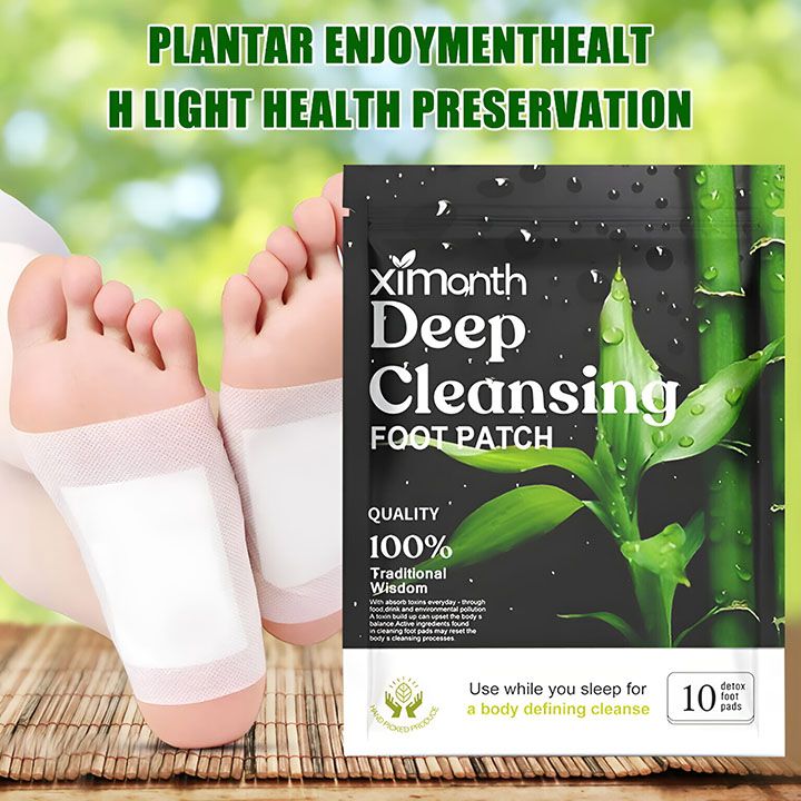 10PCS/Bag Detox Foot Patches Stress Relief Feet Deep Sleep Herbal Detox Sticker Conditioning Body Relieve Stress Foot Care Tool