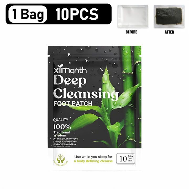 10PCS/Bag Detox Foot Patches Stress Relief Feet Deep Sleep Herbal Detox Sticker Conditioning Body Relieve Stress Foot Care Tool