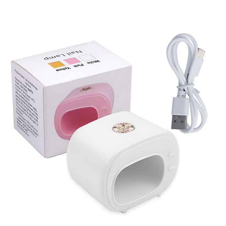 16W USB Mini Tv Nail Lamp UV Led Lamp for Nails Accessories And Tools Pink Nail Polish Dryer Portable Manicure Products view 8