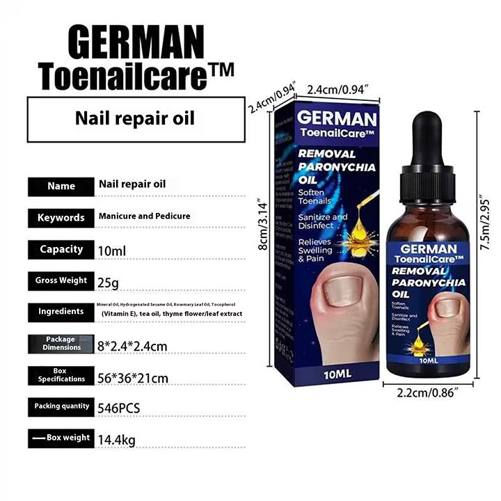 Toenail Nail Fungus Treatment Repair Fingernail Device Toenail Treatment for Foot Nail Fungus Essential Oil Onychomycosis Care