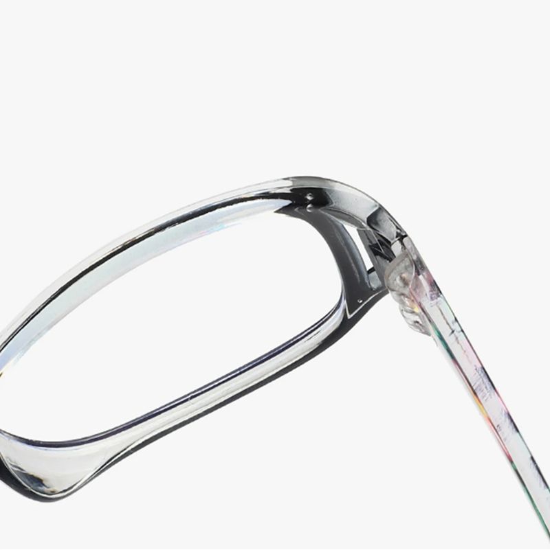 A Pair of PC Printed Reading Glasses Gorgeous Female Anti-Blu-ray Retro HD Glasses for the Elderly Fashion Reading Glasses