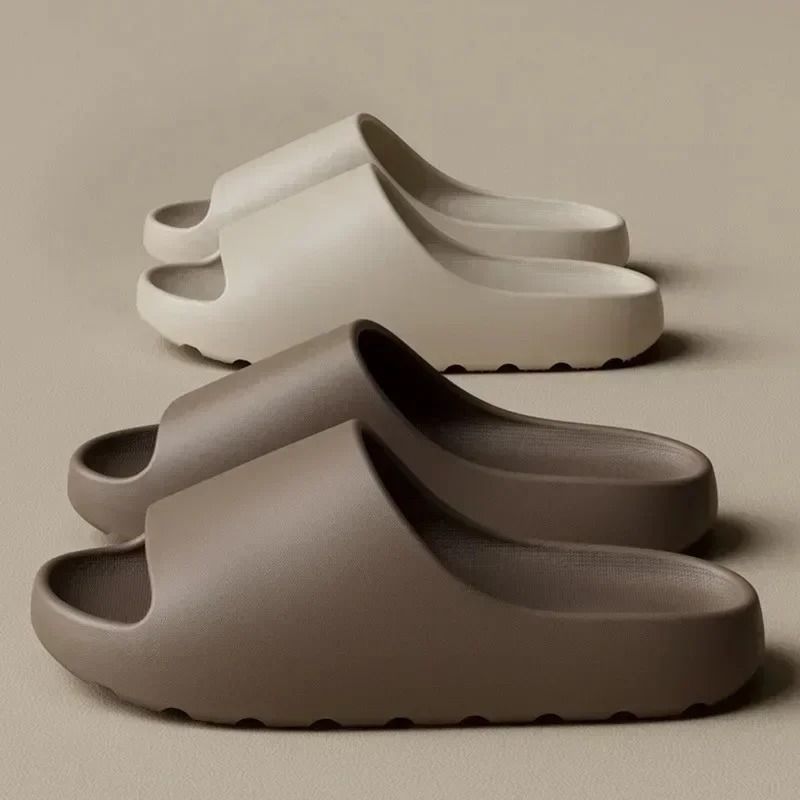 Summer Fashion Mens EVA Soft Thick Soled Indoor Slippers & Womens Style Slides Beach Sandals Comfort