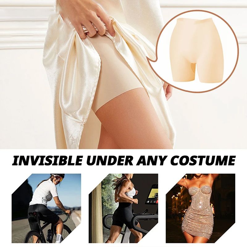 5 Pcs Leggings Woman clothes Underwear Safety Sports Short Pants Midwaist briefs Women's Shorts Under Skirt Seamless Panties Anti-bacterial Breathable Comfortable lingerie Boxer Briefs Cycling Shorts