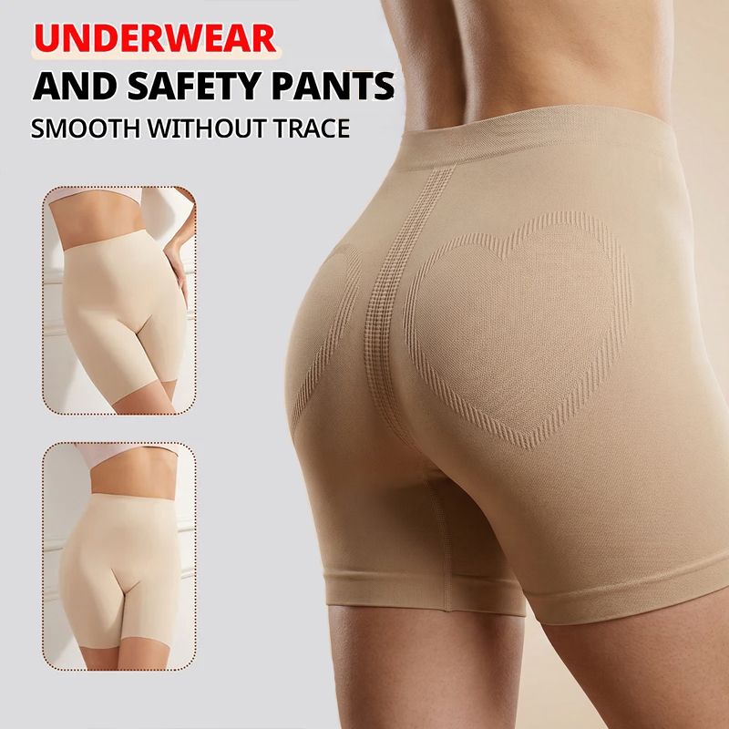 5 Pcs Leggings Woman clothes Underwear Safety Sports Short Pants Midwaist briefs Women's Shorts Under Skirt Seamless Panties Anti-bacterial Breathable Comfortable lingerie Boxer Briefs Cycling Shorts