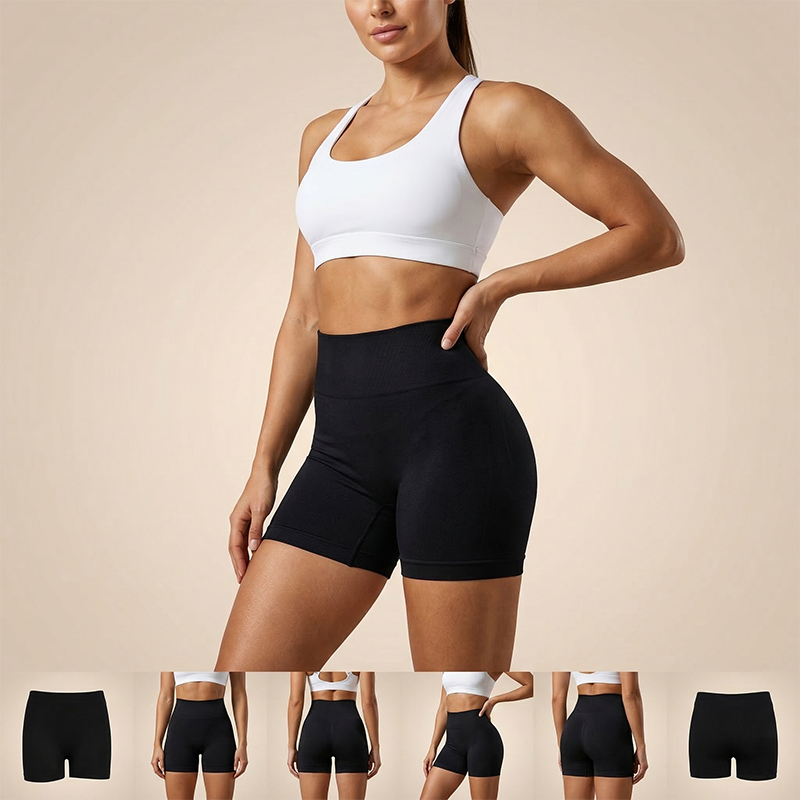 5 Pcs Leggings Woman clothes Underwear Safety Sports Short Pants Midwaist briefs Women's Shorts Under Skirt Seamless Panties Anti-bacterial Breathable Comfortable lingerie Boxer Briefs Cycling Shorts
