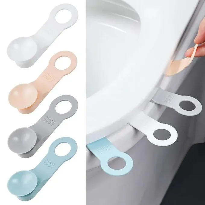 2 Pieces Toilet Seat Lifters-Avoid Touching Toilet Lid Handle