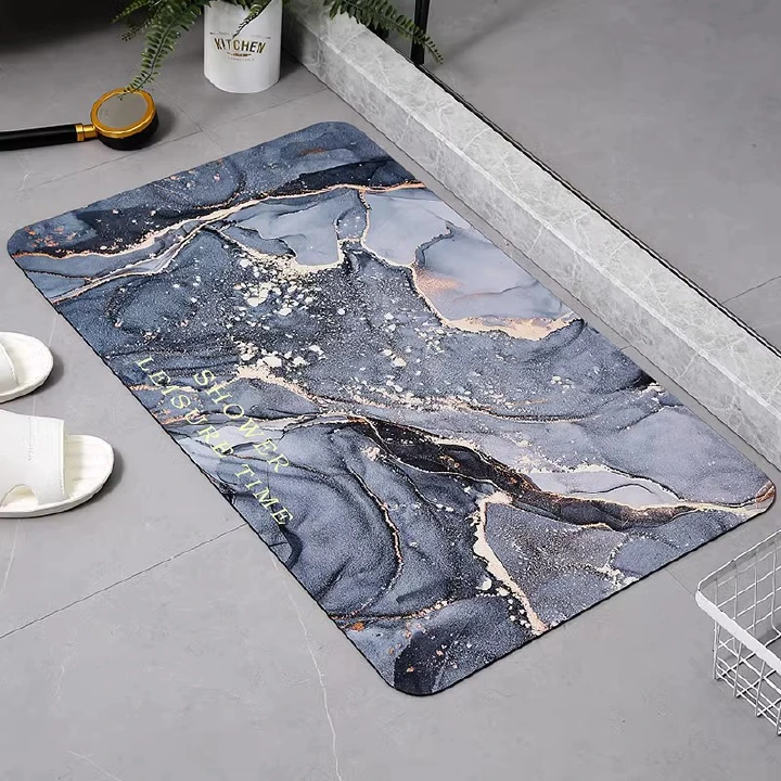 New Arrivals!!Antislip absorbent mat doormats soft mat bathroom absorbent non-lip quick drying mat door mat toilet carpet