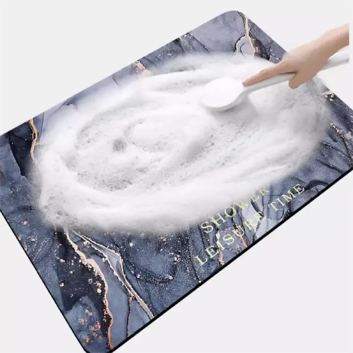 New Arrivals!!Antislip absorbent mat doormats soft mat bathroom absorbent non-lip quick drying mat door mat toilet carpet