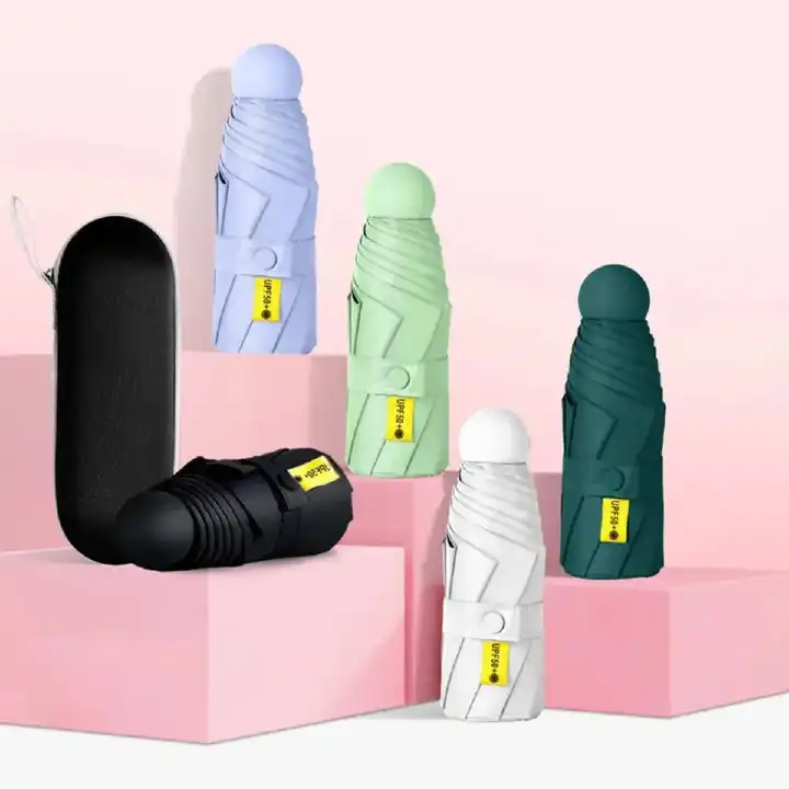 New Arrivals!! Nordic capsule umbrella, the sun protection is stronger, and the arms are not tanned. The compact size when folded makes it easy to fit in a pocket or bag.