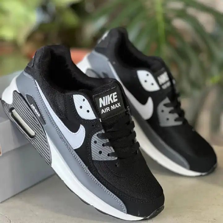 Unisex Air Max 1 Sneakers – Premium Leather, Comfortable Casual Running Shoes, Men & Women, Black/Pink/Yellow/orange