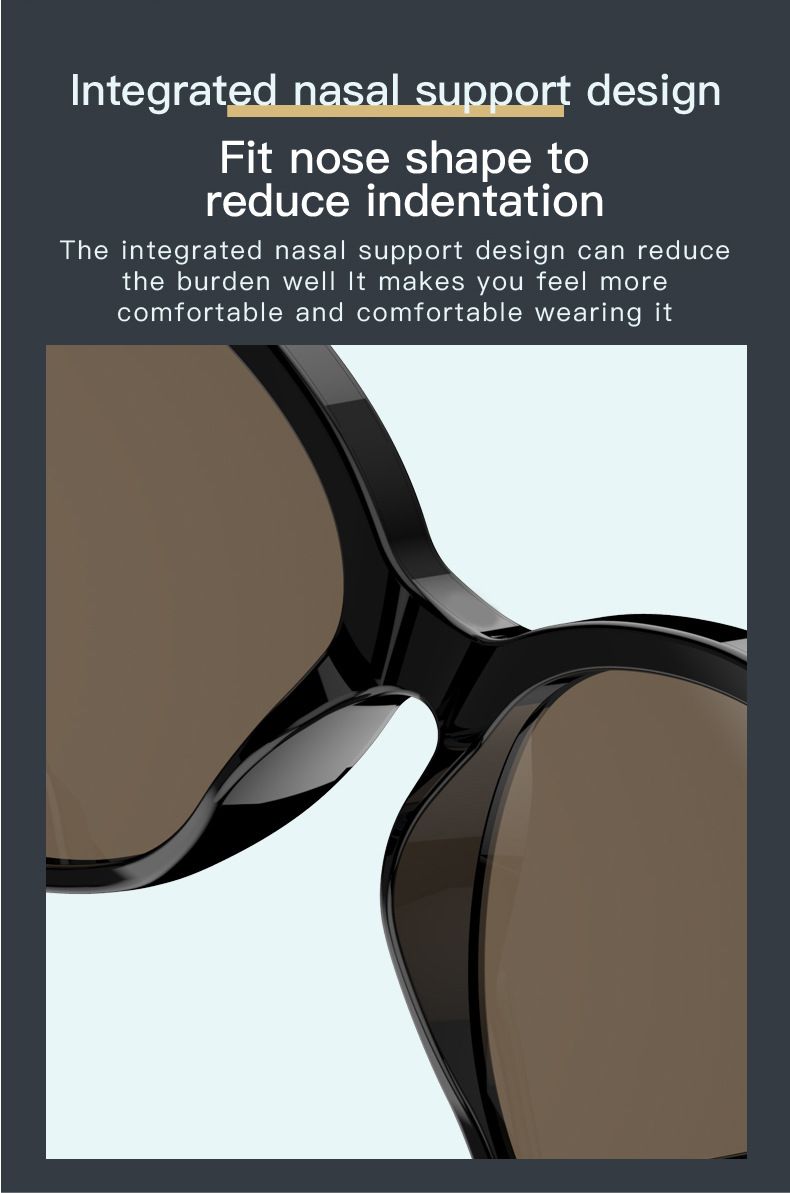 2025 New Smart Glasses Men Women bluetooth wireless sunglasses Touch wireless headphone smart sunglasses anti-glare TWS Anti-Blu-ray Stereo music player headset