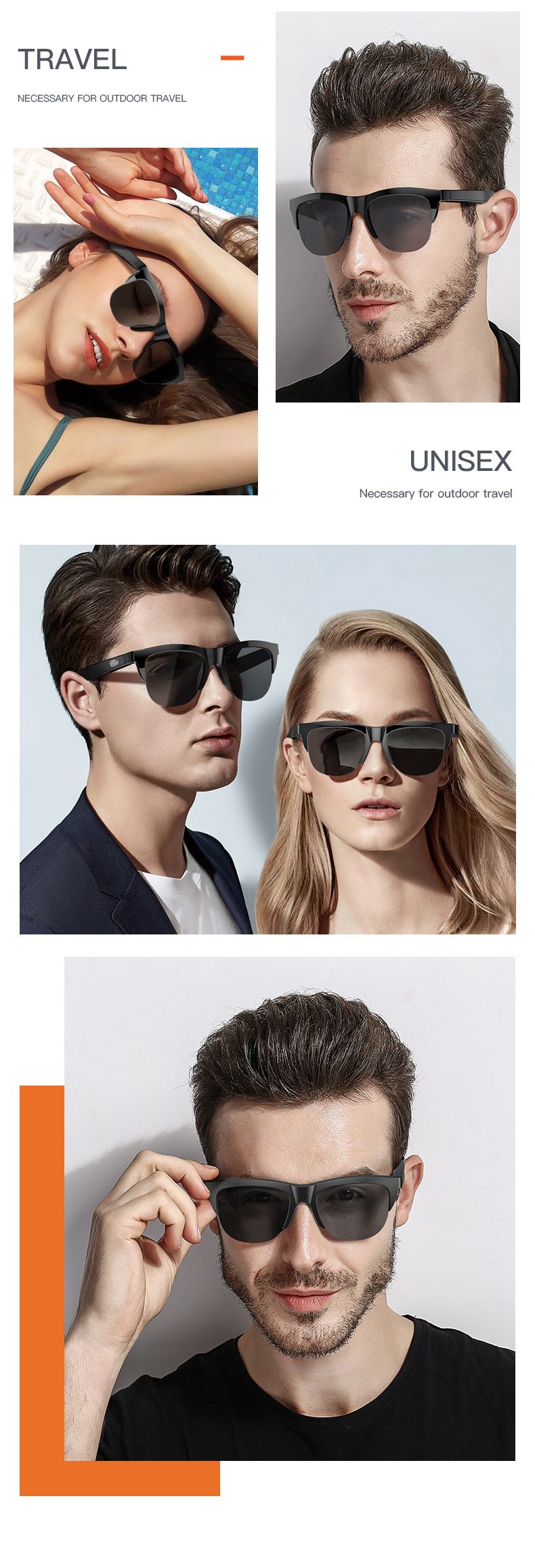 Smart Glasses 2025 New Men Women bluetooth wireless sunglasses F06 Touch wireless headphone smart sunglasses anti-glare TWS Anti-Blu-ray Stereo music player headset Dual Speaker Wireless Earphone